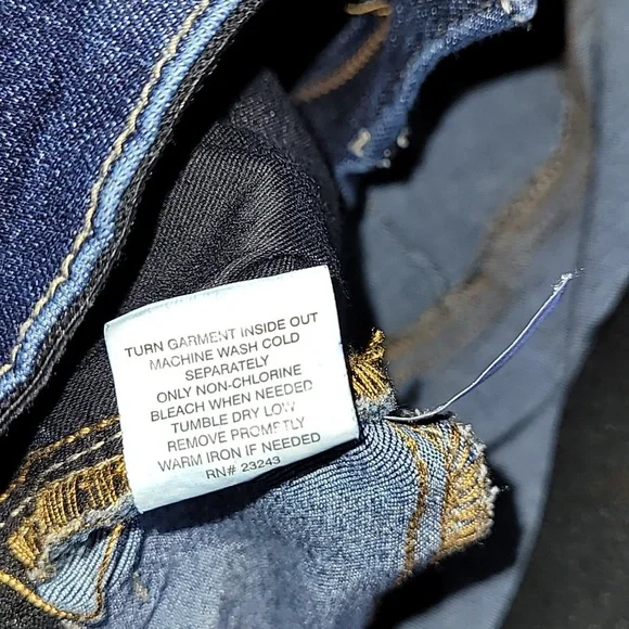 Dark Blue Skinny Jeans - Picture 5 of 7